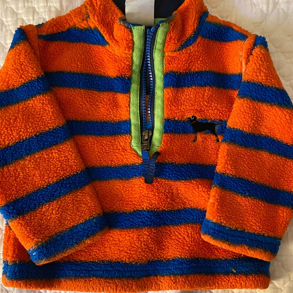 Black Dog cozy fleece, 18m